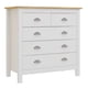 thumbnail image 1 of Cómoda Madera Florencia 5 cajones Blanco, 1 of 4