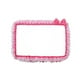 thumbnail image 1 of Marco De Pantalla De Computadora, Cubierta De Borde, Funda Protectora De Tela De Encaje Con Lazo De 23 A 26 Pulgadas, Rosa Rojo, 1 of 5