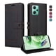 thumbnail image 2 of Premium Wallet Case for Xiaomi Redmi Note 12 5G with Card Slots & Kickstand, Flip Cover Black, 2 of 6