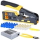 thumbnail image 1 of Kit de herramientas de crimpado YWNEGWE RJ45 Pass Through Ethernet Cat5-Cat7, 1 of 7