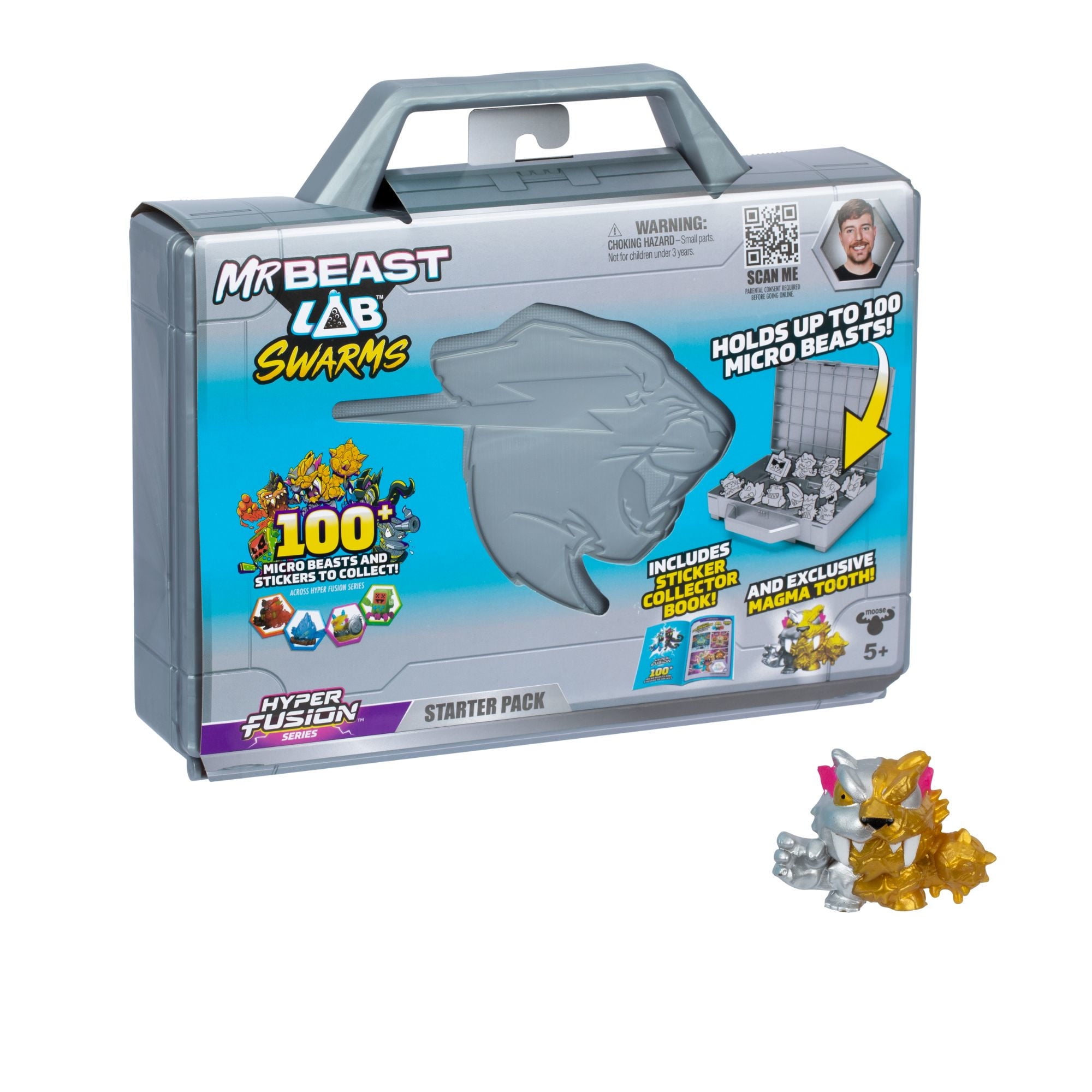 Figura De Acción Mr Beast Lab Swarms Pack Inicial S3