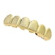 thumbnail image 5 of Parrillas Fiocias Hip Hop 6 Dientes Oro Superior E Inferior, 5 of 5