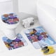 thumbnail image 4 of Cazadores del clima-theme 4-Piece Shower Curtain Set with Rugs, Waterproof Bathroom Decor Set Includes Bath Mat, U-Shaped Rug, Toilet Lid Cover and Curtain with Hooks, 4 of 6