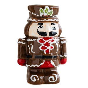 Magideal - Estatua De Cascanueces, Salero Y Pimentero, Coctelera Para Cocina Y Mesa Navideña, Recipiente Para Almacenar Condimentos, Botella De Especias Navideña Estilo A