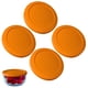 thumbnail image 1 of Tapa para Recipientes Klare Ware 950 ml Pack de 4 Naranja, 1 of 7