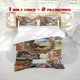 thumbnail image 1 of 3pcs JOHN DENVER Country Memories & Eternal Affection Printed Bedding Set Soft Comforter Cover and 2 Pillowcases for All Seasons, 1 of 5