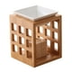 thumbnail image 1 of Quemador De Aceite Esencial Vela Cera Melt Tealight Holder Calentador Aromaterapia, 1 of 3