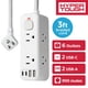thumbnail image 1 of Zapatilla Hyper Tough 6 Enchufes 3ft 20W 4 USB Protector Sobretensión, 1 of 3