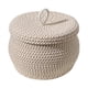 thumbnail image 5 of Cesta De Almacenamiento De Cuerda De Algodón, Cesta De Huevos Moderna A La Moda Para Artículos Diversos, Aperitivos De Regalo, 5 of 5