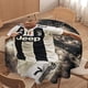 thumbnail image 4 of Cristiano Ronaldo Mantel Redondo con Estampado Icónico de Temática, Se Adapta a la Mayoría de Mesas, Fácil de Cuidar, Regalo Perfecto para Aficionados, Amigos y Familia.180cm, 4 of 6