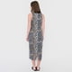 thumbnail image 2 of Vestido Mujer Largo Rib Animal Print Café Corona, 2 of 5