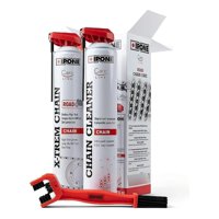 Limpiador + Cepillo + Lubricante De Cadena Para Motos Ipone