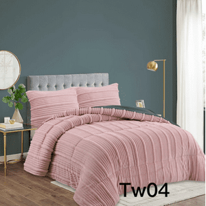 Mundo Shopping - Plumon De Invierno Texturizado Con Chiporro 2 Plazas