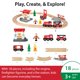 thumbnail image 3 of Set Rescue Firefighter BRIO World, tren de madera de 18 piezas, más de 3 años, 3 of 8