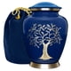 thumbnail image 1 of Urna funeraria Trupoint Memorials Blue Tree of Life, grande, 1 of 9