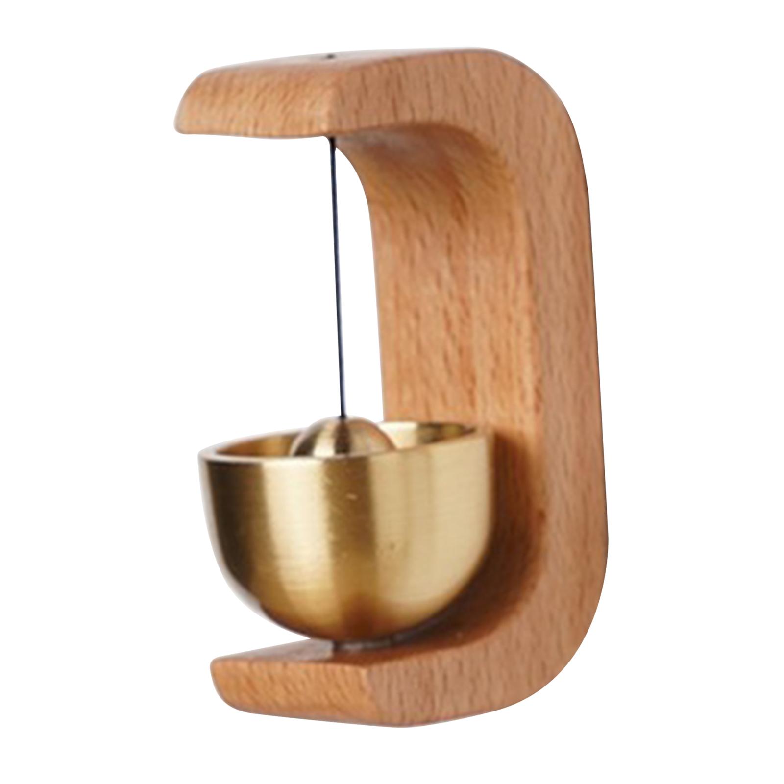 Magideal - Timbres Únicos, Carillón De Viento, Regalo De Inauguración De La Casa, Puerta De Refrigerador De Madera Color Claro