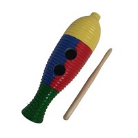 Rmx - Güiro De Madera Medianore-22 De Colores - Pa-G3E2