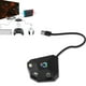 thumbnail image 1 of Adaptador de teclado y ratón USB con indicador LED Convertidor Plug and Play Compatible con PlayStation 4/3 Xbox One/360 Switch Lite-Negro, 1 of 7