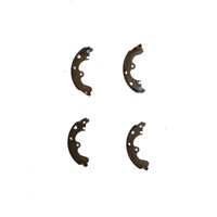 Drivetec - Juego Balatas De Freno Toyota Tercel Twin Cam Trasero (1995-1999)