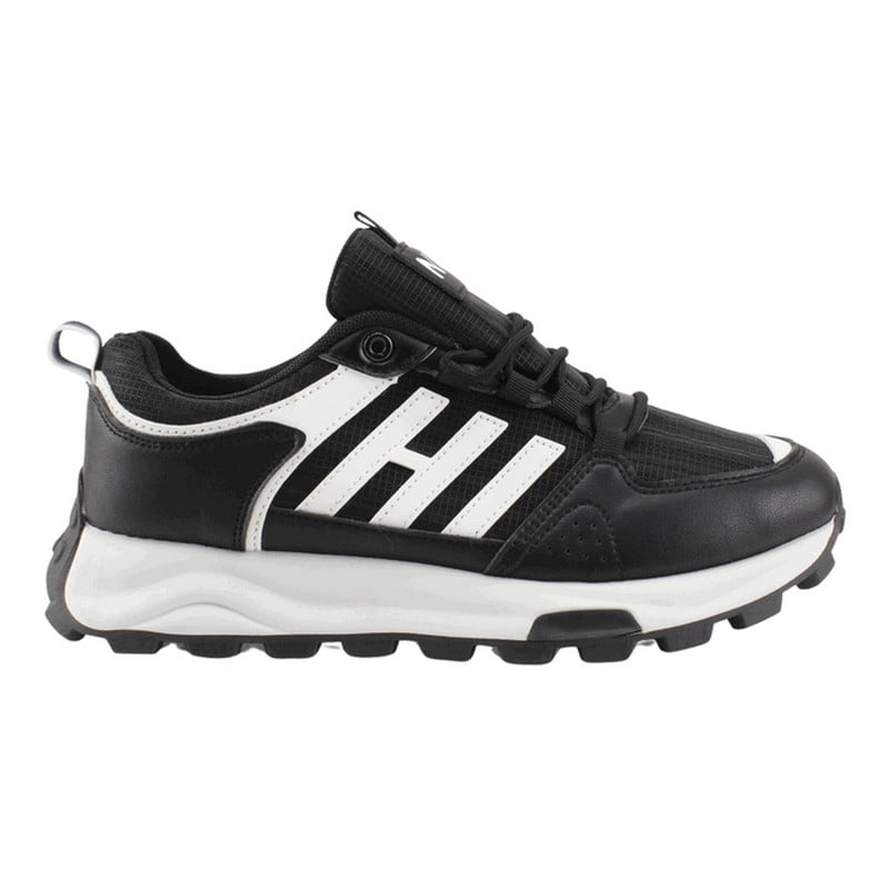 Zapatillas New Walk Urbanas Blanca Negra