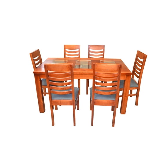 Juego De Comedor Nemesis 6s Caramelo