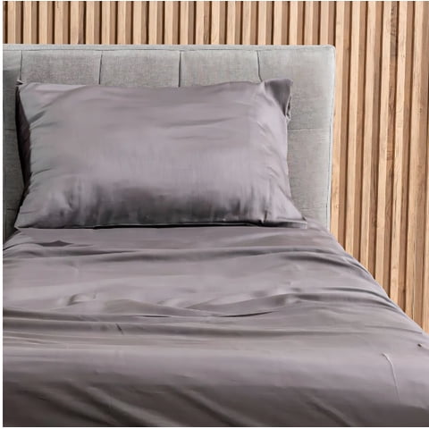 Atlas - Sábanas Hebra 200 Hilos Gris Oscuro