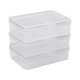 thumbnail image 1 of Caja Organizadora De Joyas Multiusos, Transparente, Para Maquillaje, Bobinas Y Juguetes, 3 Unidades, 1 of 5