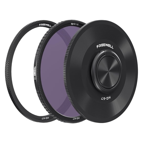 Filtro de cámara FREEWELL ND16 (4 paradas en F) ND1.2 67 mm para la serie M2