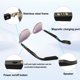 thumbnail image 5 of Gafas de Sol RERBO Bluetooth Inalámbricas Color Púrpura, 5 of 7