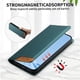 thumbnail image 3 of Funda Tipo Cartera de Cuero Sintético para Samsung Galaxy S20 Bloqueo RFID, con Ranuras para Tarjetas y Bolsillo para Efectivo, Cierre Magnético Fuerte Verde, 3 of 6