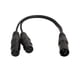 thumbnail image 2 of Conector De Cable Divisor En Y De Audio Y Micrófono XLR, Adaptador De 3 Pines A 2, 1 Pie, 2 of 3