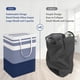 thumbnail image 4 of Cesto de ropa grande plegable (1 unidad), bolsa de lavandería impermeable independiente, cesto alto para ropa (asas extendidas y reforzadas), para dormitorios universitarios y familias (azul degradado, 4 of 7