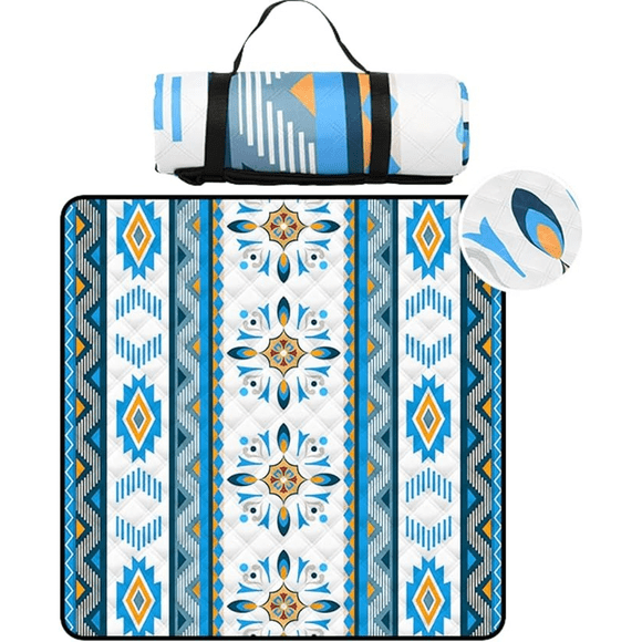 Mantas De Picnic Impermeables Enrollable Para Playa Camping