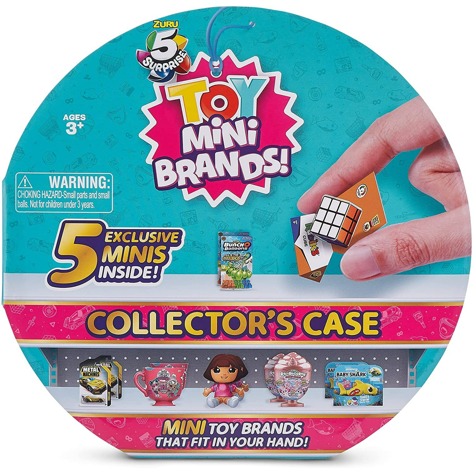 5 Surprise - 5 Estuche De Coleccionista De Juguetes Sorpresa De Mini Marc