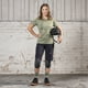 thumbnail image 2 of Polera IXS Mujer Flow Tech Contour Olive M, 2 of 3