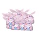 thumbnail image 2 of 50x Bolsas De Pascua De La Pascua Suministros De Cumpleaños De Bunny Ears Bods, 2 of 5