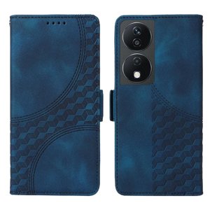 Carcasa Foxdock Honor X7B 4G De Cuero Pu, Diseño Acolchado Clásico, Protección Contra Caídas Y Rayones