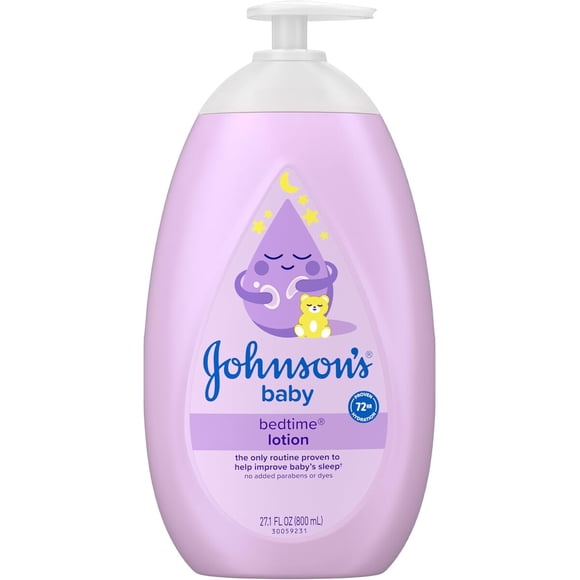 Loción Johnson's Baby Bedtime 800 ml NaturalCalm 72 h