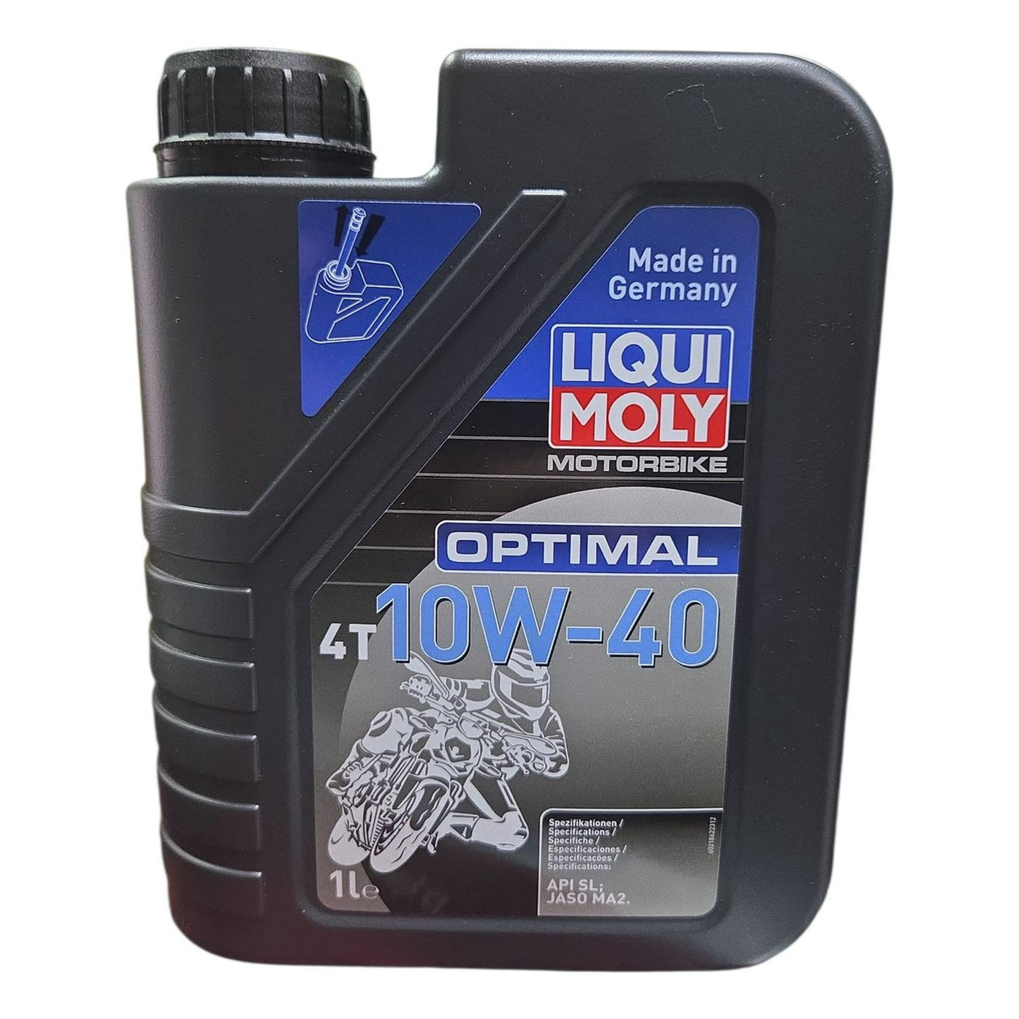 Liqui Moly - Aceite De Moto Y Cuatriciclos 10w 40 Mineral Liquimoly 1l 4t
