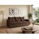 thumbnail image 1 of Sofa Budapest 3C Tela Chocolate, 1 of 3
