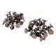 thumbnail image 1 of 20 Juegos De Pernos De Tornillo De Remache Redondos De 8 Mm Chicago Screw Leather Craft Black, 1 of 3