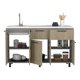 thumbnail image 4 of Kit Lavaplatos Modulo Inf.150 Hasselt Gris - Rovere, 4 of 14