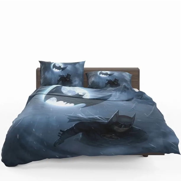Batman Cape is a Flash Quilt Duvet Cover Set Bedclothes Children Bed Linen3-Piece Bedding Set