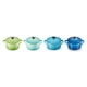 thumbnail image 1 of Set 4 Mini Cocotte Verde/Azul10 Le creuset multicolor, 1 of 3