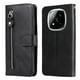 thumbnail image 3 of Funda con Cremallera para Xiaomi Redmi Note 14 Pro 5G, Carcasa Cartera de Cuero PU con Soporte y Tarjetero, 3 of 5