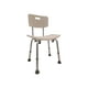 thumbnail image 1 of Silla de Baño Ducha Respaldo Desmontable, 1 of 4