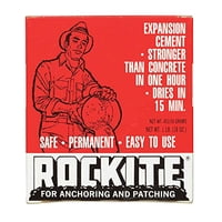 Anchoring Cement Rockite, Caja De 12 Unidades, 0,45 Kg