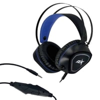 Audífono Gamer Pro Reptilex Rx0012Bl Con Micrófono Y Control De Volumen, 3.5Mm