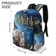 thumbnail image 3 of Matilda-theme Backpack, Campus style schoolbag Bookbag with Adjustable Shoulder Straps And Large Zip Compartment, Unisex Travel Bags.42x30x15cm, 3 of 6