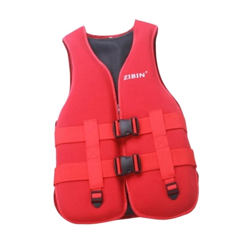 Ioensy - Chaleco Salvavidas Deportivo Chaleco Salvavidas Para Windsurf Kayak Rafting Rojo Xl